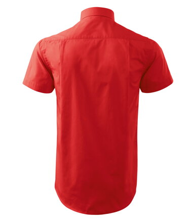 Shirt short sleeve - Košeľa pánska (červená)